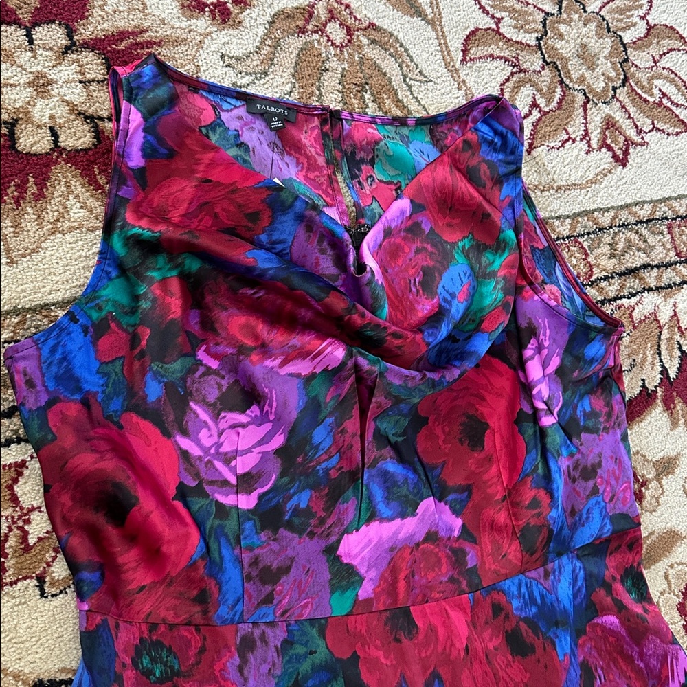 Talbots Floral Dress - Picture 2 of 10